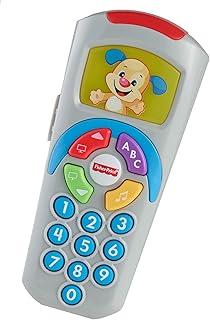 フィッシャープライス(fisher price) わんわんのバイリンガル・リモコン 赤ちゃん・幼児のおもちゃ 知育・学習玩具 数字 英語 6ヶ月から DRD26