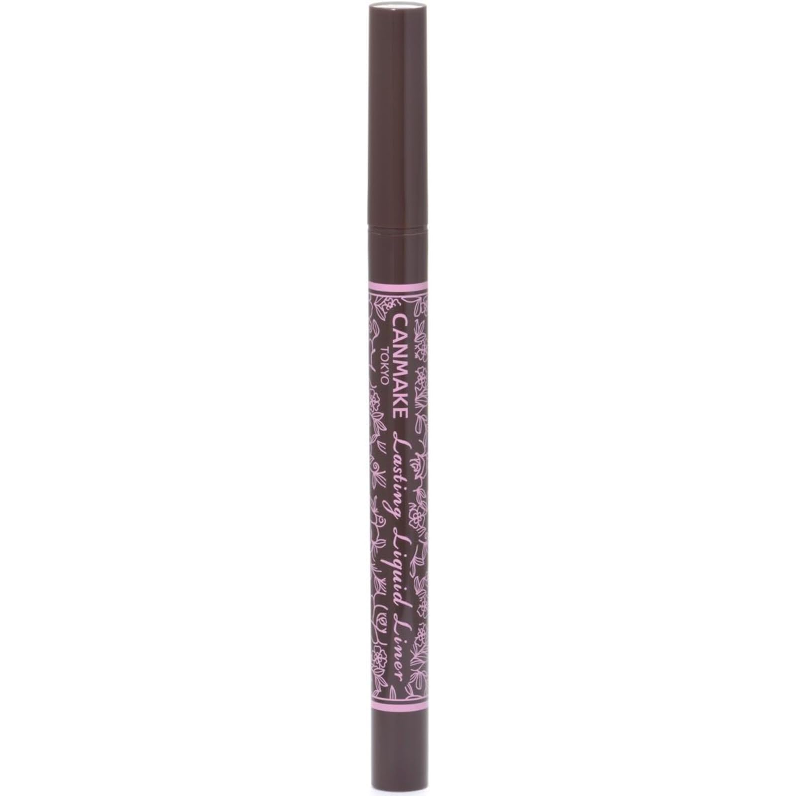 Canmake Lasting Liquid Liner 02 Bitter Chocolate Brown 0.02 fl oz (0.6 ml)