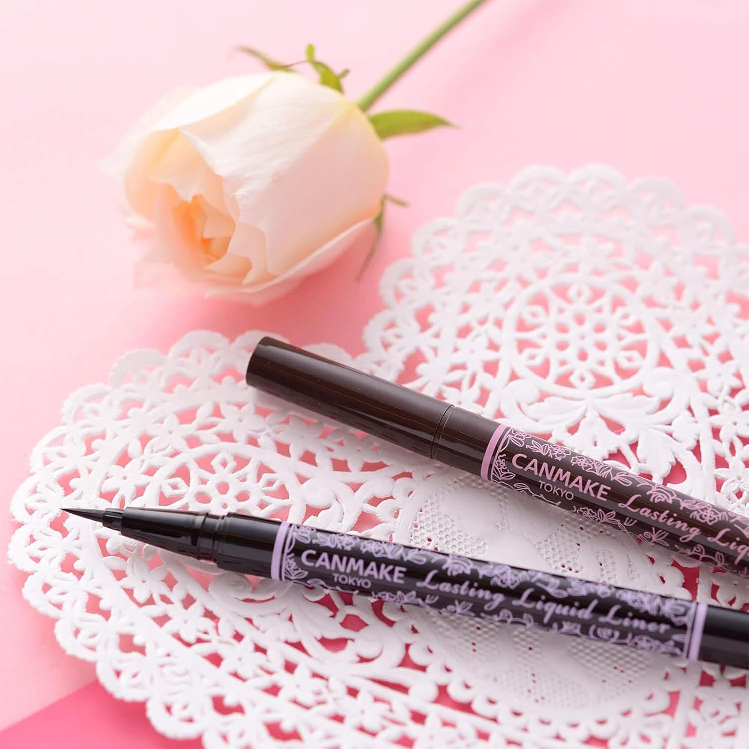 Canmei Lusting Liquid Liner 02 Горький шоколад Коричневый 0,6 мл, фото 2