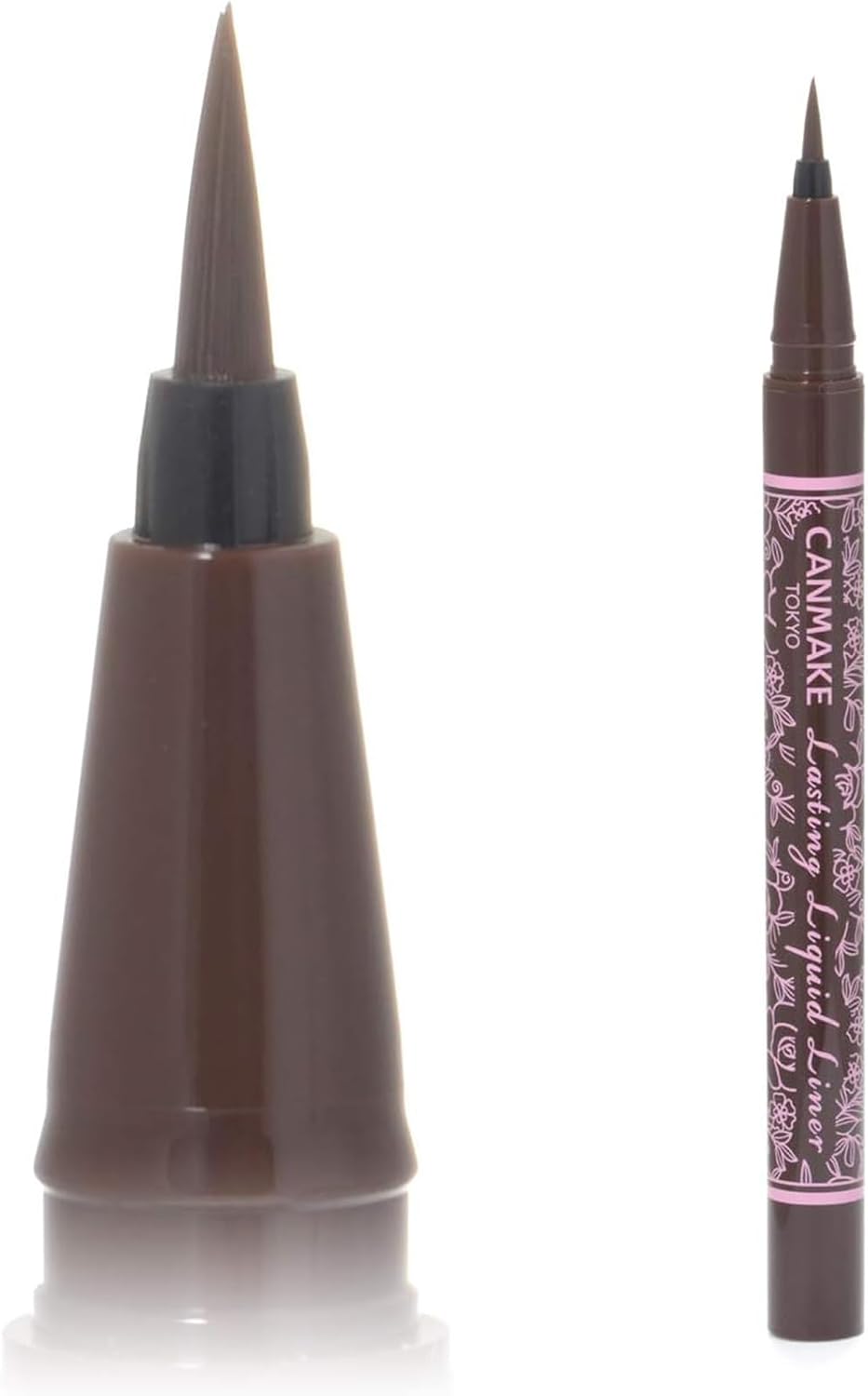 Canmei Lusting Liquid Liner 02 Горький шоколад Коричневый 0,6 мл, фото 3