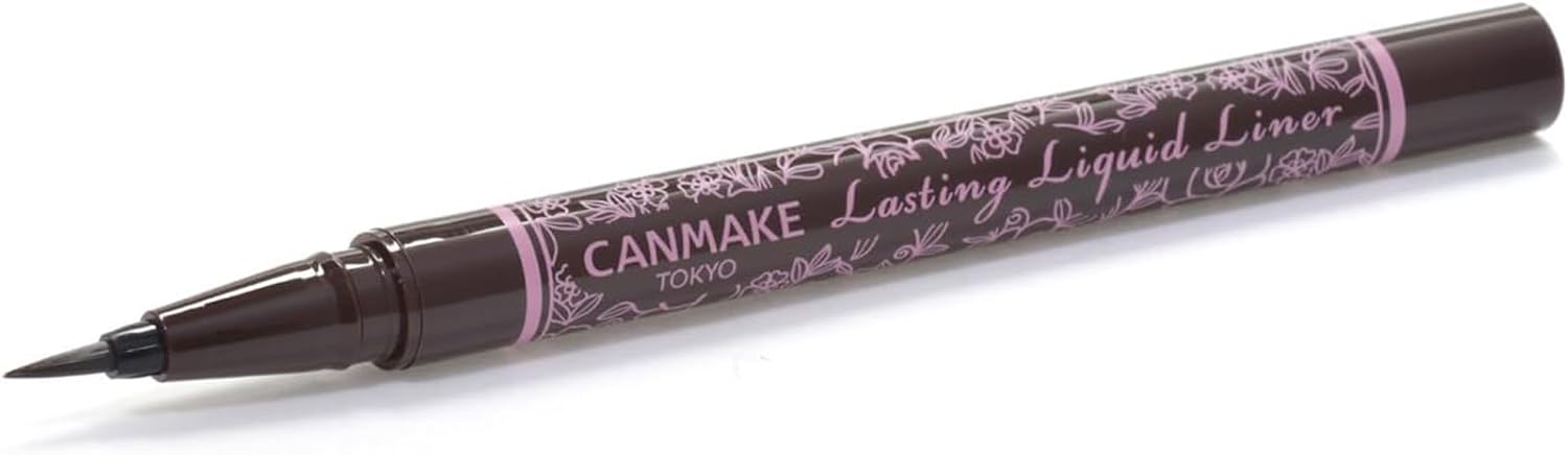 Canmei Lusting Liquid Liner 02 Горький шоколад Коричневый 0,6 мл, фото 4