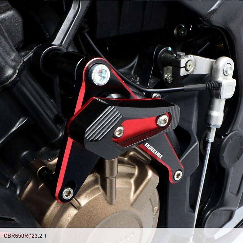 Комплект ползунков двигателя мотоцикла Endurance Черный/красный CB650R CBR650R RH03 EN646MKYA2, фото 4