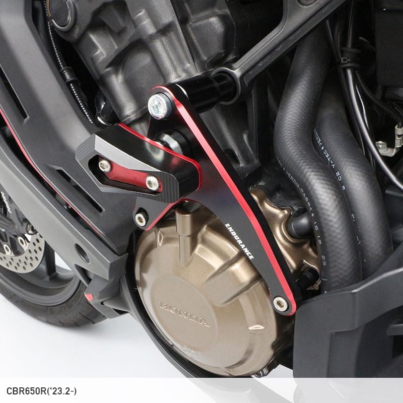 Комплект ползунков двигателя мотоцикла Endurance Черный/красный CB650R CBR650R RH03 EN646MKYA2, фото 6