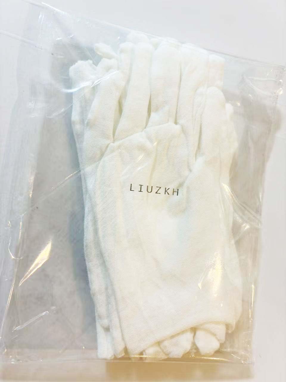Cotton Gloves, Thin Cotton Gloves, Pack of 30, 100% Pure Cotton, White Gloves, Rough Hands, Thin, Hand Care Gloves, Inner, Smooth Gloves, Cloth Gloves, For Work Inspection, Cleaning, Housework, Rough