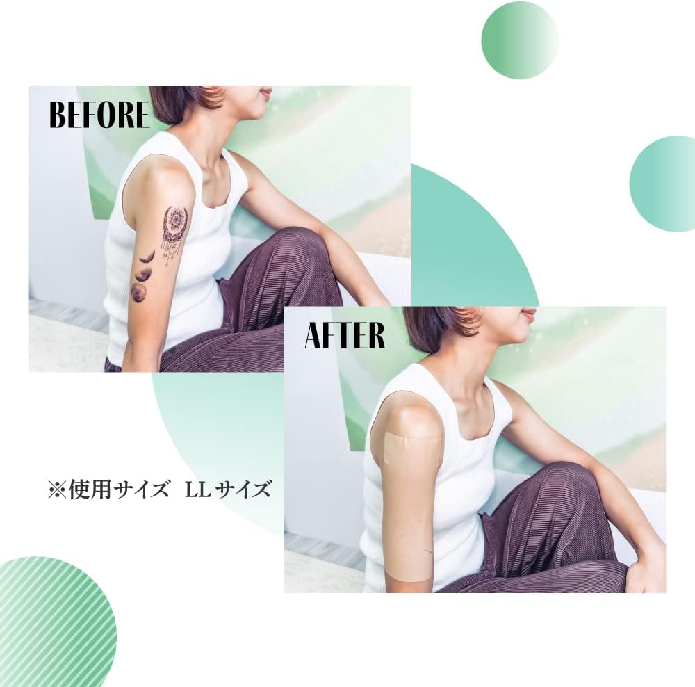 SEIWA tattoo hidden seal размер LL (114 мм * 200 мм) для бассейна для татуировки скрытая рана скрытый горячий источник сделано в Японии в количестве 10 штук, фото 5
