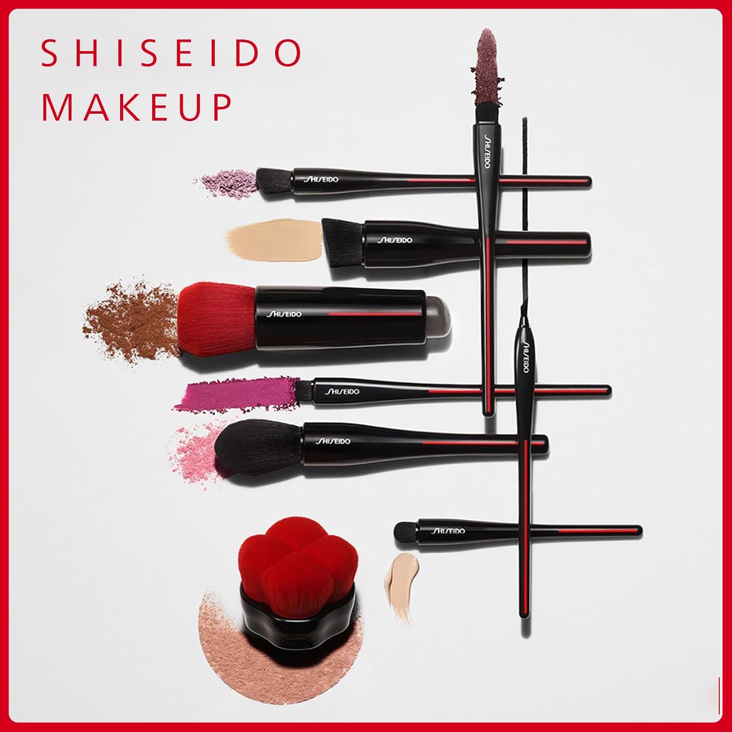 Кисточка для макияжа SHISEIDO MARU FUDE Multi Face Brush, фото 3