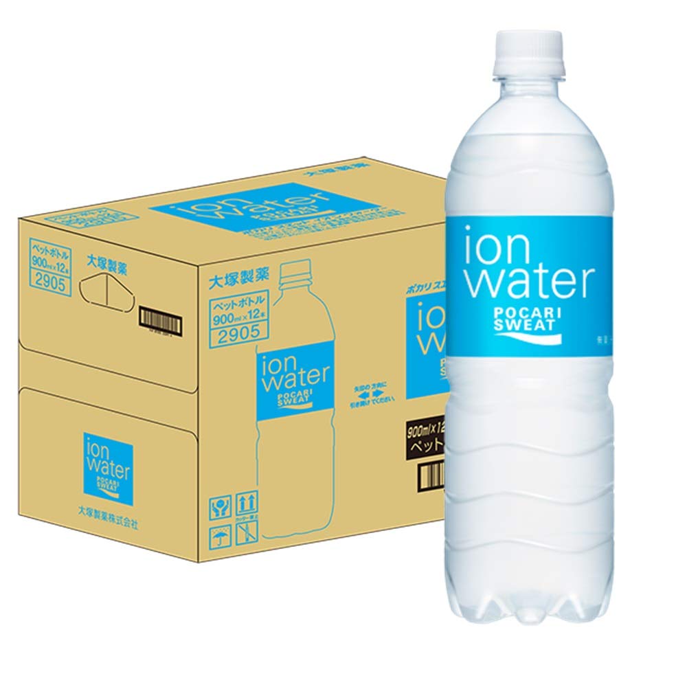 Ion Water Otsuka Pharmaceutical Pocari Sweat Ion Water Case 30.4 fl oz (900 ml) x 12 Bottles Case Included