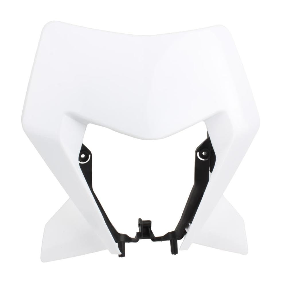 オートバイのヘッドライトプレートヘッドランプ ECF XC SX SXF XCW 125 に 500 SMR 2024 バイクモトクロスと互換性(White) ホワイト