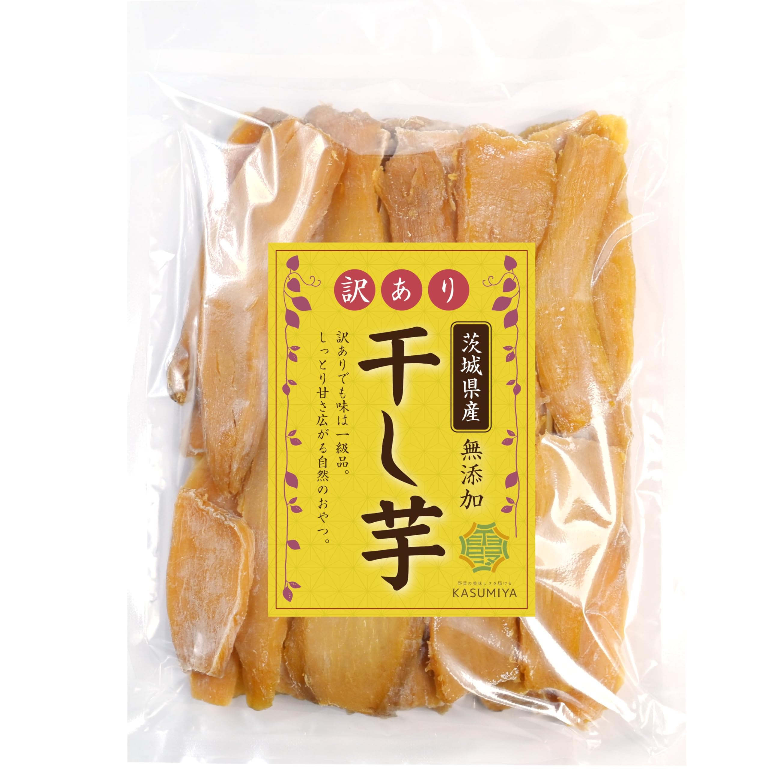 Imperfect Dried Sweet Potato, Domestically Grown, Flat-Dried, 1kg, Sugar Content 40 Degrees or More, Beni Haruka, Produced in Ibaraki Prefecture, No Additives, Domestic, Large Capacity, Commercial Use 1000 g