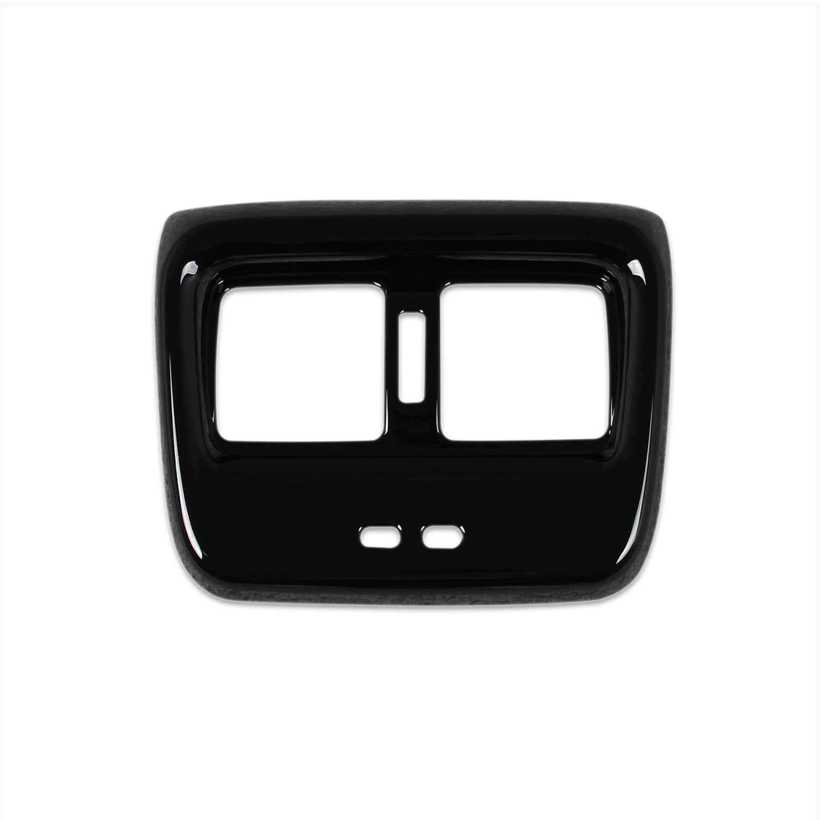 RUIQ Toyota Crown Crossover SH35 Type Dedicated Interior Rear Air Conditioner Ring Garnish Designed for Toyota CROWN CROSSOVER (Piano Black)