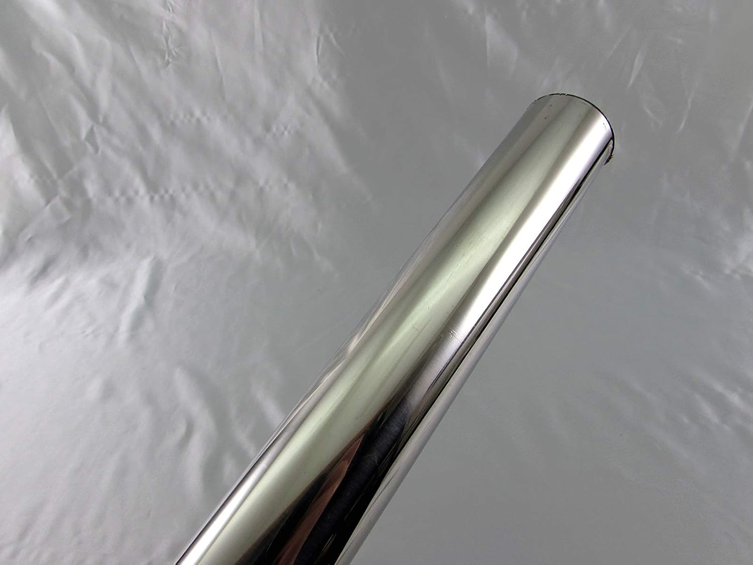 BRIGHTZ 42,7Φ 1 м прямая труба из нержавеющей стали толщиной 1,2 мм 1 шт [STR－PIPE－001－1PC] 42,7 мм 42,7φ, фото 3