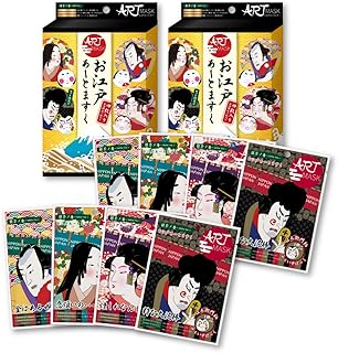 [ARTMASK] 公式店 日本 パック シートマスク あーとますく 日本 お土産 シリーズ （歌舞伎 ドラえもん サンリオ）
