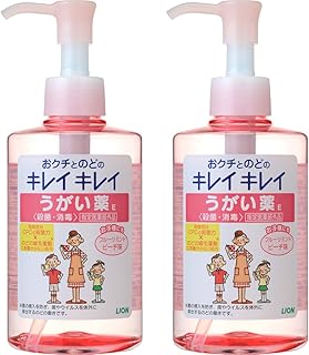 【Amazon.co.jp 限定】キレイキレイ うがい薬 フルーツミント ピーチ味 200ml 【指定医薬部外品】×2個