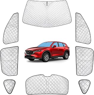 マツダCX-5 KF系 専用サンシェード 全窓対応 UVカット CX-5 車用 遮光シェード 車窓日よけ 車中泊グッズ はめ込み式 プライバシー確保 車用カーテン 盗難防止アウトドア 仮眠 車内の暑さ対策 カーフィルム カーシェード サイド カーテン セット