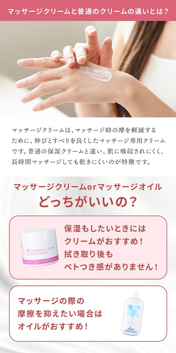 SEVEN BEAUTY Massage Cream Collagen 450 г для профессионального использования [Профессиональное использование большой емкости для лица и тела, вытирание ненужной отечности лица], фото 5