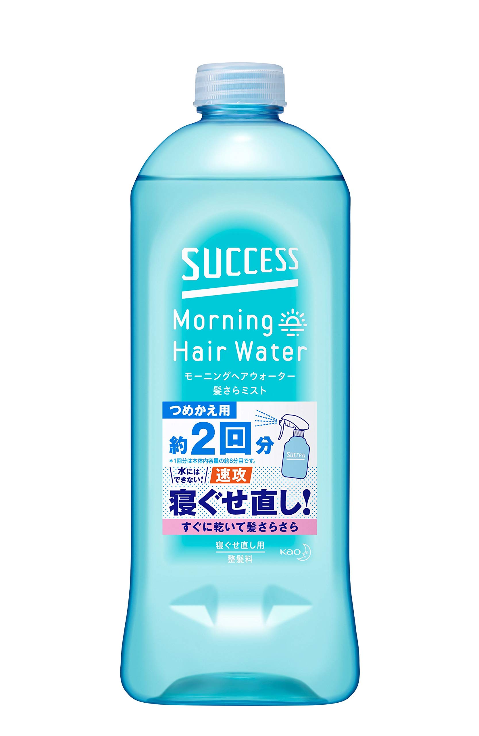 Kao Success Morning Hair Water Hair Mist Refill, 15.2 fl oz (440 ml) Styling Mist Refill