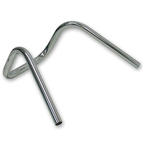 HANDLE KING Upholstery Handle (Plating: 7.9 inches (20 cm) Height) Handlebar, Motorcycle Handle, Honda, Yamaha, Suzuki, Kawasaki, General Purpose for Domestic Vehicles 高さ:20cm
