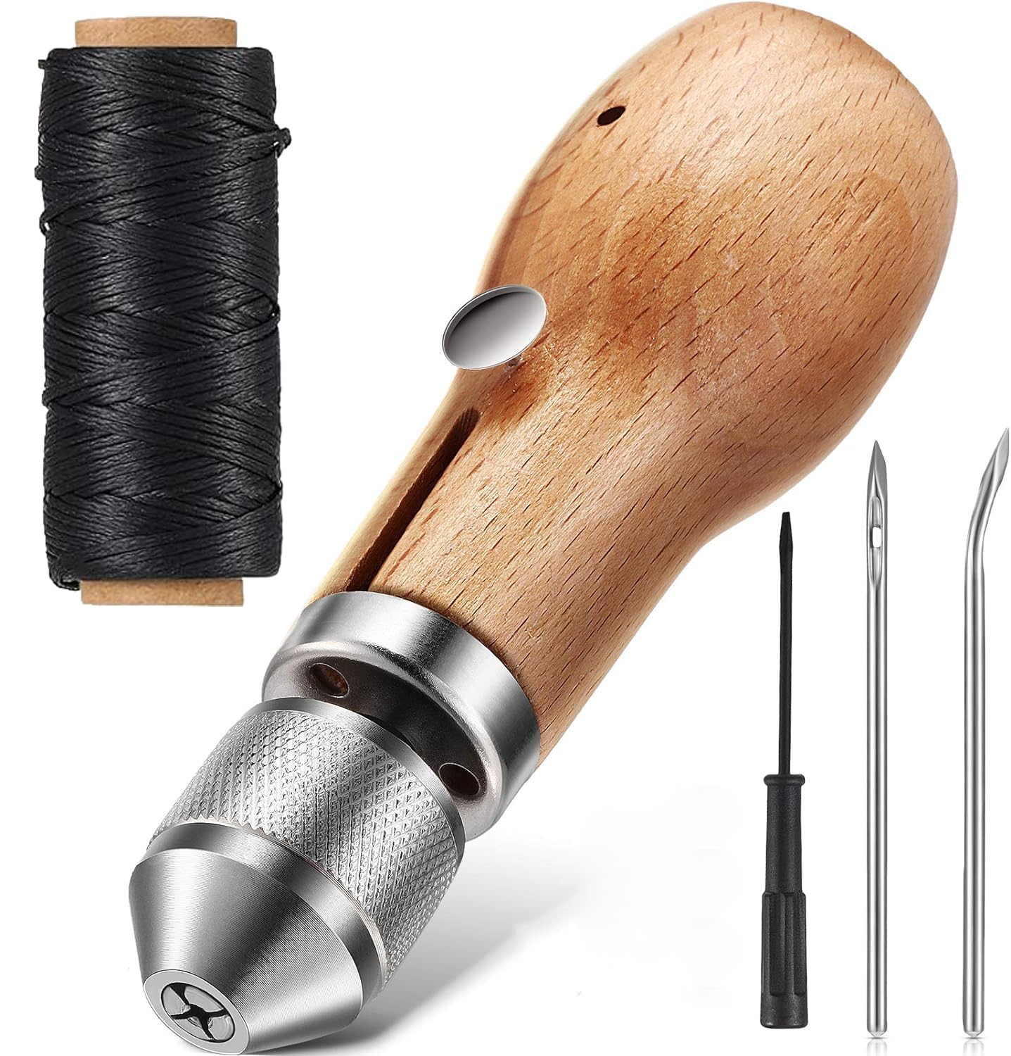 ANAMI Leather Craft Needles, Hand Sewing, For Leather Crafts, Speedy Stitcher, Hand Sewing Machine, Hand Sewing Machine, Threader, Leather Sewing Needle Set, Leather Sewing Needles, Leather Tools, For natural