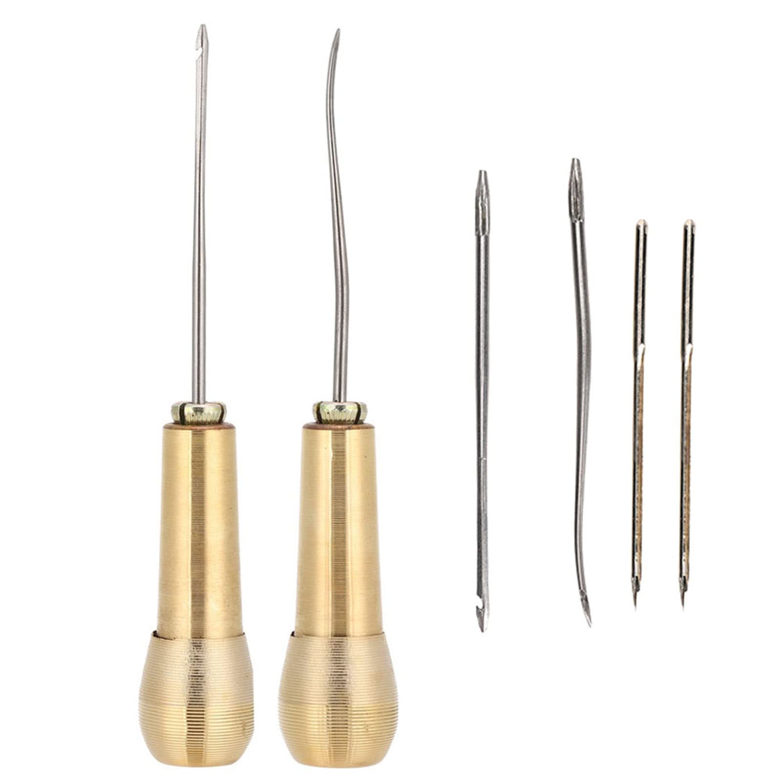 Sewing Needles, Sewing Tools, Sewing Tools, Genuine Leather, Handmade, Leather Cord Threader, Hand Sewing Tool, Craft Needle, Leather Processing, Leather DIY