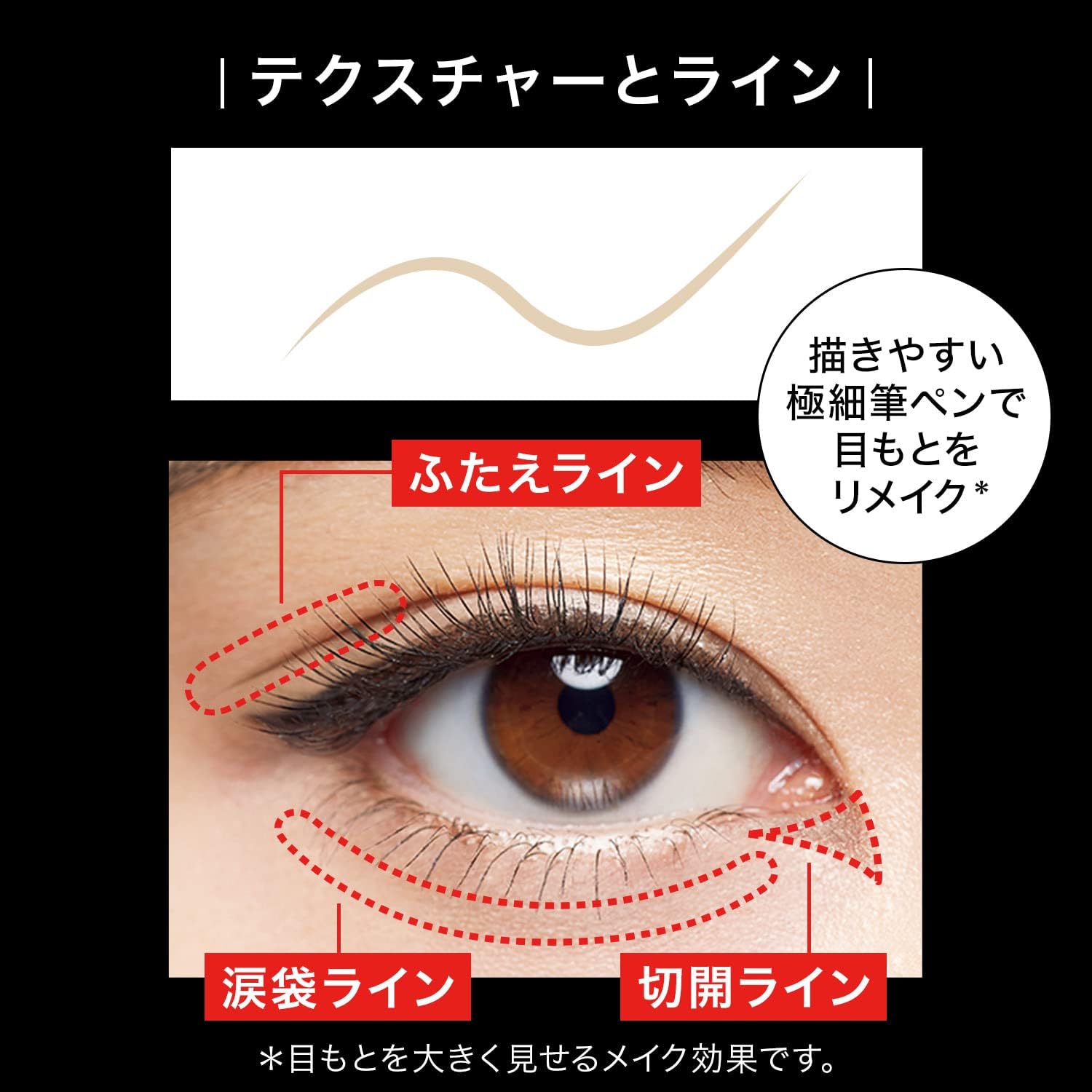 KATE(Кейт) Подводка для глаз Kate Double Line Expert LB-1 ультратонкая коричневая, 0,5 мл, одинарная, фото 4