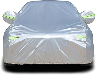 車 カバー に適しToyota トヨタ Allion 2017 2018 2019 2020 2021 ボディカバー ​車 アクセサリー, 銀追加コットン