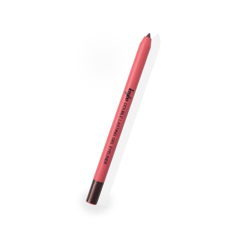 Eyeliner Pencil (Amazon.co.jp Special Offer) Keybo Double Lasting Gel Eyeliner Korean Eyeliner Brown No Falling Gel Liner (03.Sugar Brown)