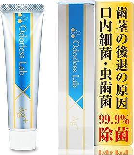 銀イオン歯磨き粉 高濃度銀イオン配合 イオン歯磨き 300ppm Ag+ 口臭 虫歯 口内細菌 ハミガキ 歯磨き粉 フッ素未配合 国内生産品 ペースト 銀イオン歯磨き 50g