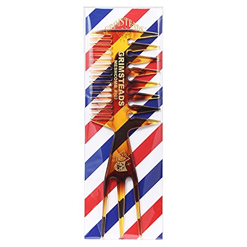 ROYAL KNIGHT TOKYO GRIMSTEADS Mesh Comb BARBER Barbershop Beauty Salon Barber (#103)
