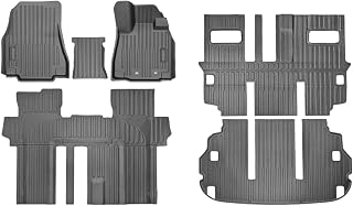 三菱 新型 デリカ D5型 フロアマット 8人乗り専用 (2019年2月～対応)立体カーマット 車用 3Dフロアマット 立体構造 DELICA D 5 車種専用設計 TPE素材 滑り防止 耐汚れ 防水 カスタムパーツ 車種専用設計 取付簡単 保護パーツ カー用品 車内マット