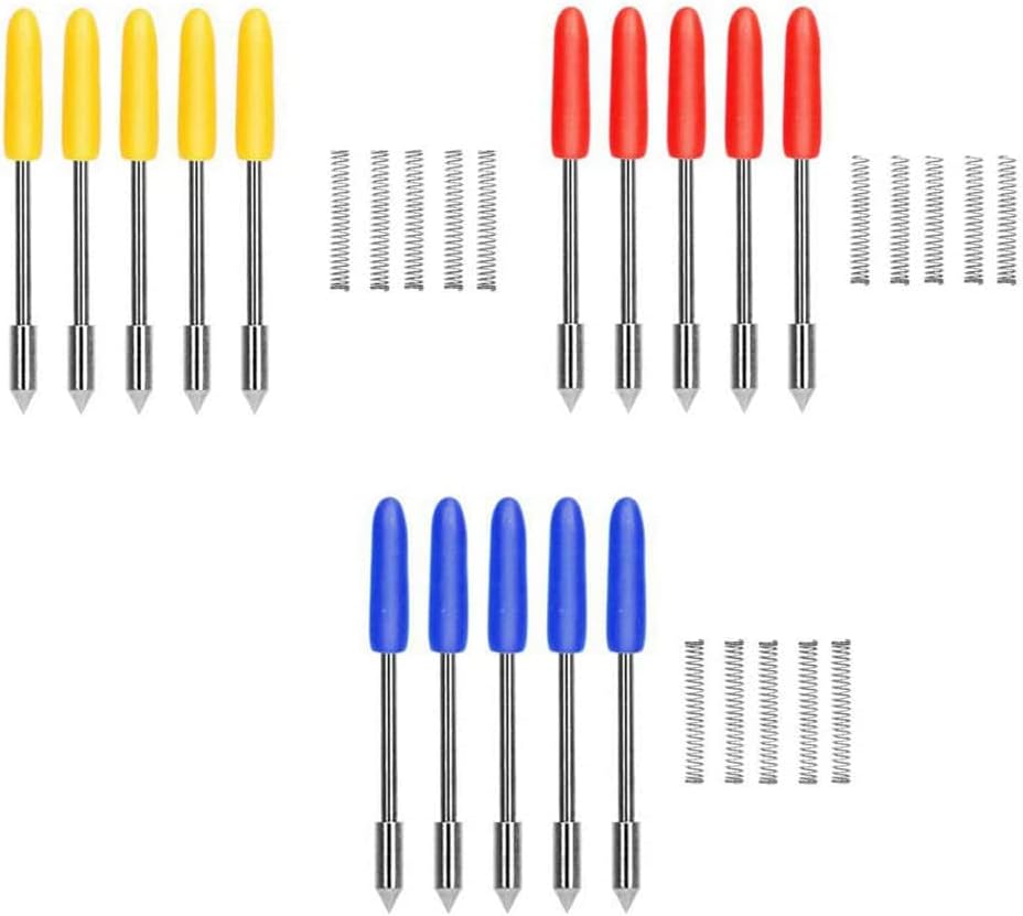 30шт 30/45/60-градусное лезвие для винилового плоттера Cutter Blades для CB09 CB09U Graphtec с основанием держателя лезвия, фото 3