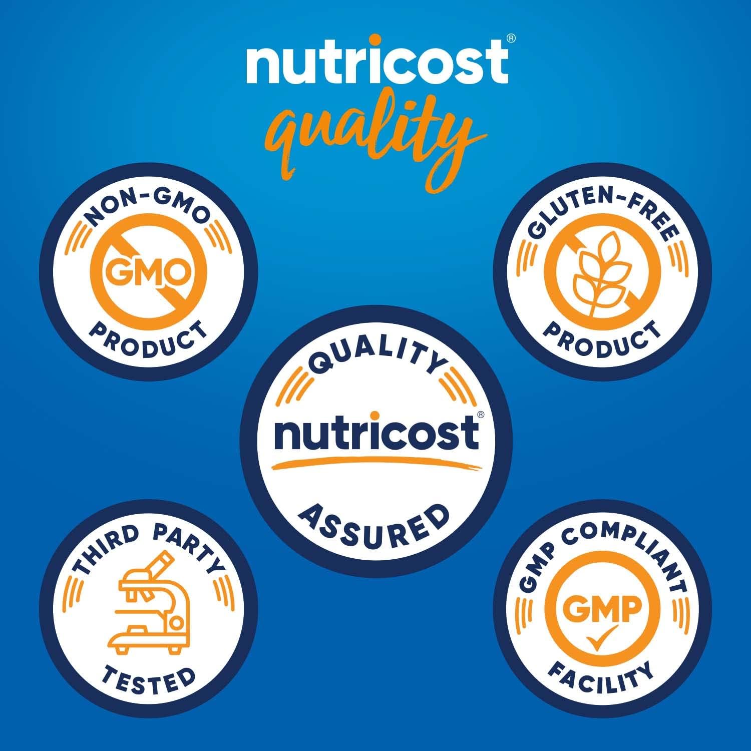 Яблочный пектиновый порошок Nutricost без вкуса, 1 фунт (454 г), примерно на 91 день без глютена, без ГМО, для веганов без глютена / 1 г на 5 приемов пищи, без гмо., фото 4