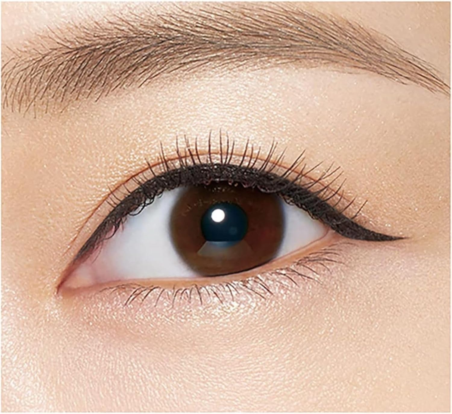 Жидкая подводка для глаз Heroine Makeup Prime Rich Keep 01, черная как смоль, 0,4 мл, Кончик кисти 0,1 мм, домашняя ультратонкая кисть, водостойкая, по рецепту, без горячей воды, фото 8