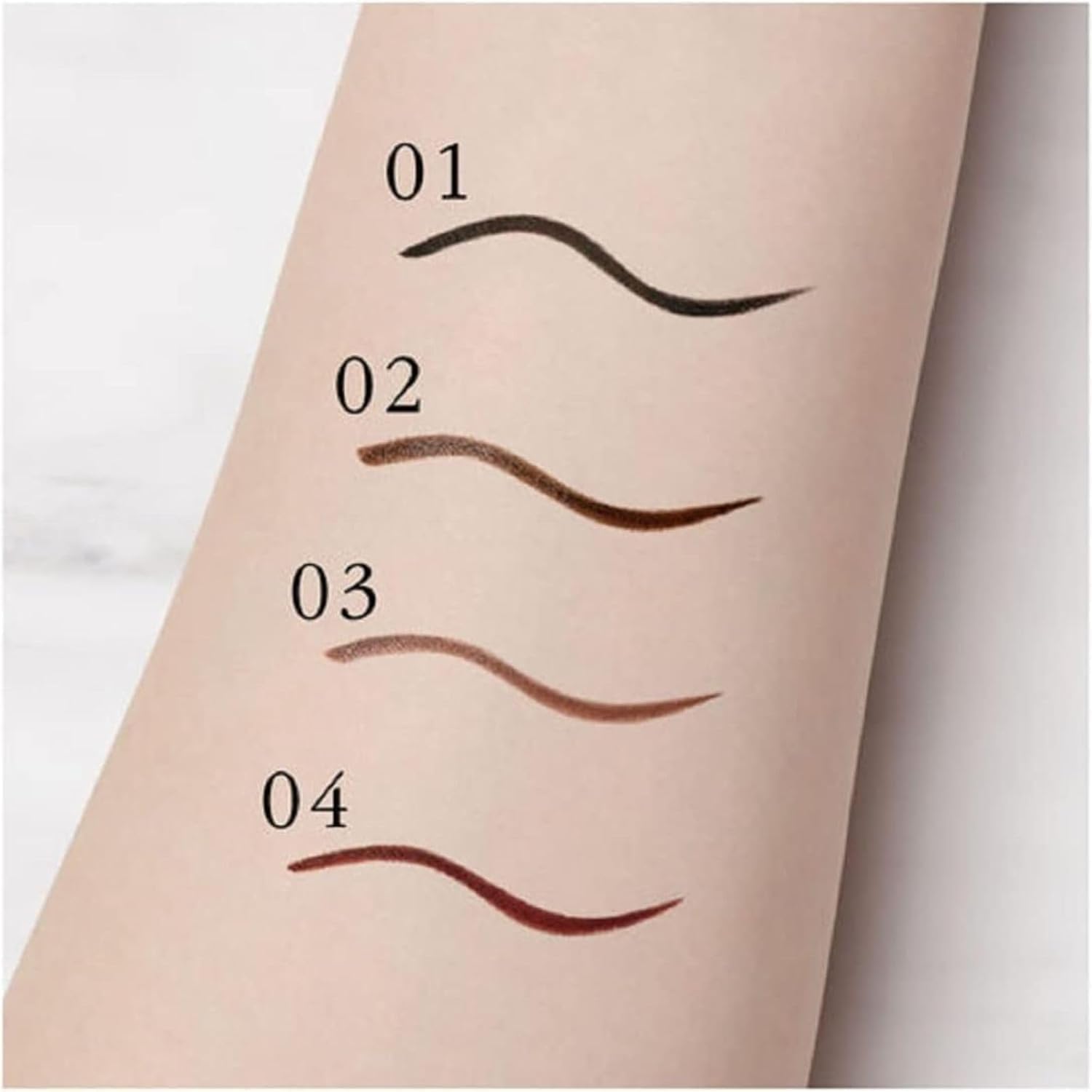 Жидкая подводка для глаз Heroine Makeup Prime Rich Keep 01, черная как смоль, 0,4 мл, Кончик кисти 0,1 мм, домашняя ультратонкая кисть, водостойкая, по рецепту, без горячей воды, фото 9