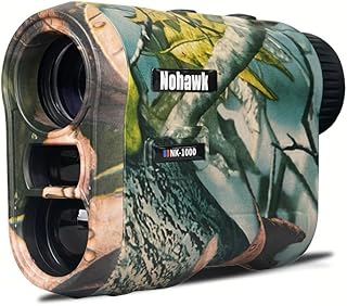 ゴルフ 距離測定器 1000m 充電式レーザー狩猟距離計 M/Yard スイッチ用、速度と高さ測定ゴルフモード多機能バージョン、ハンターとゴルファー向け