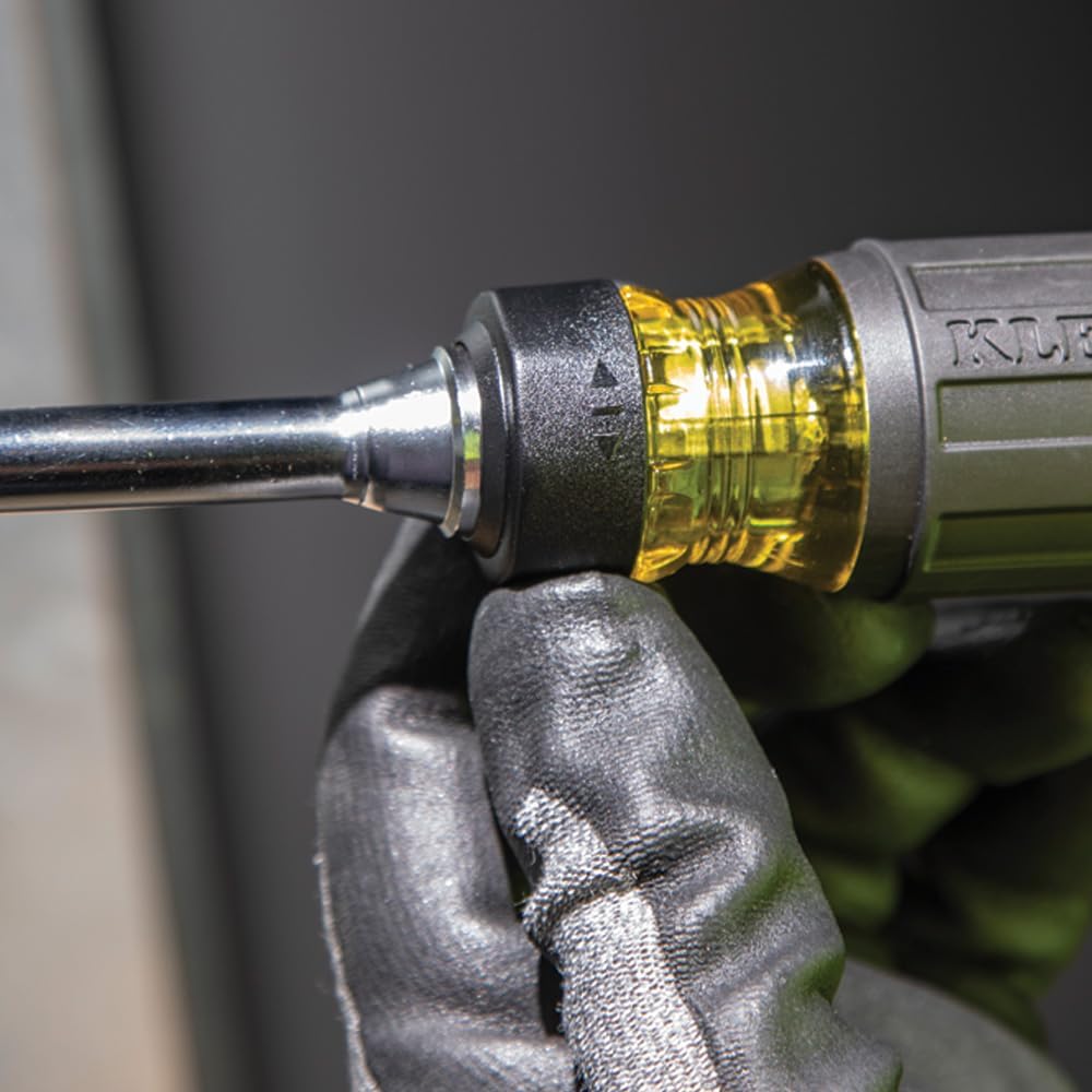 МНОГОРАЗРЯДНАЯ ОТВЕРТКА С ХРАПОВЫМ МЕХАНИЗМОМ KLEIN TOOLS 32305, фото 7