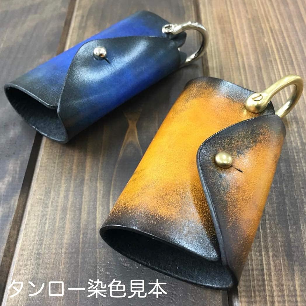 набор инструментов для рукоделия Leathermart из 10 кубиков, 18 точек, сшитый вручную полный комплект [сделано в Японии] + язычок из воловьей кожи толщиной 1,0 мм формата А4, 1 штука, фото 8