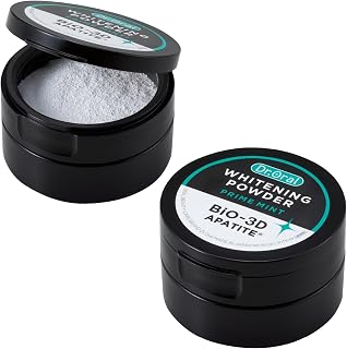 【リニューアル】ドクターオーラル (Dr.Oral) ３Dホワイトニングパウダー プライムミント（25g×2個） 世界唯一バイオ３Dアパタイト高配合 徹底美白粉ハミガキ 卵殻アパタイト・重曹・ポリリン酸 黄ばみ・口臭ケア