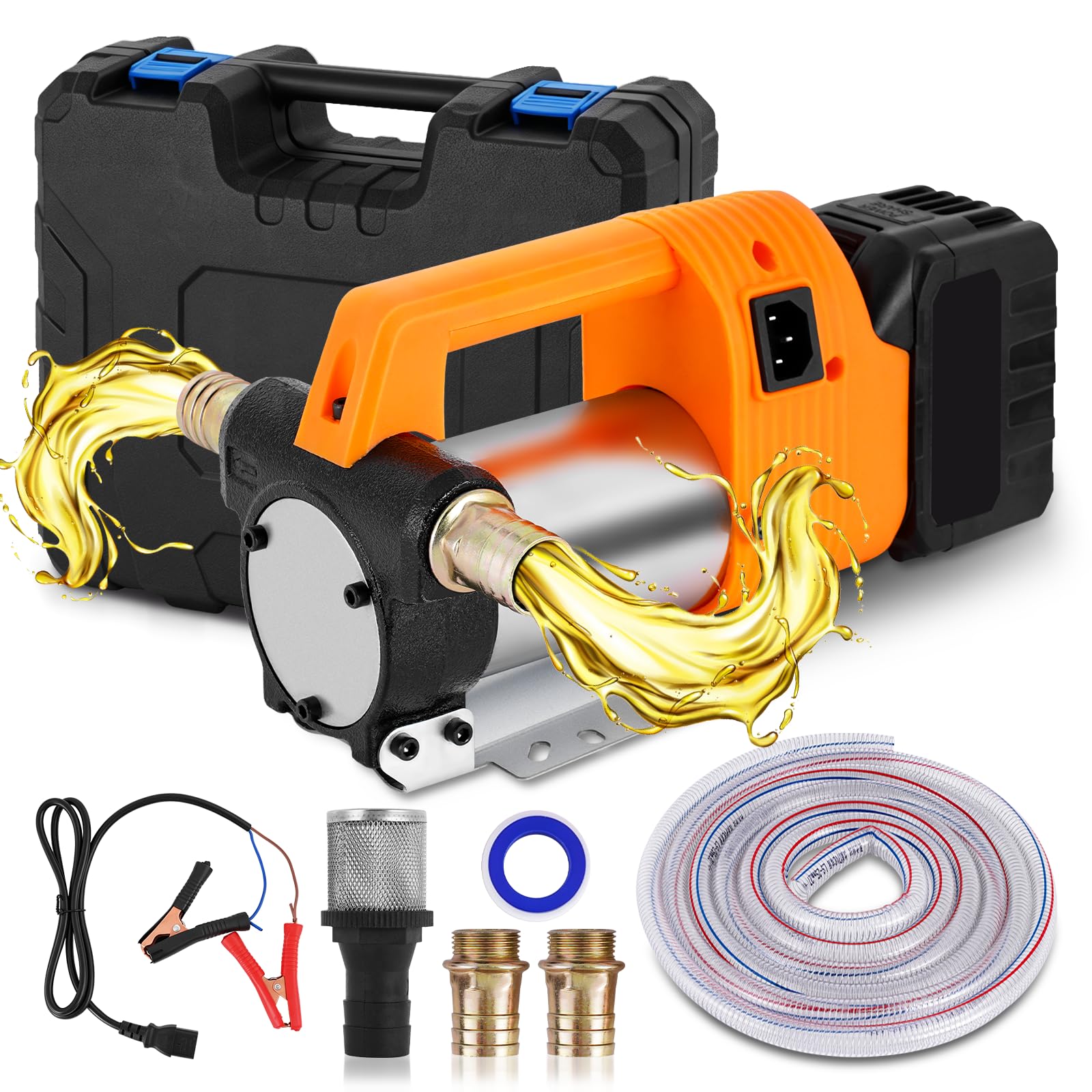 MXBAOHENG 24V Rechargeable Electric Oil Pump