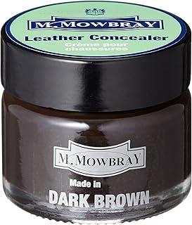 M.MOWBRAY（M.モゥブレィ） [エム・モゥブレィ] キズ補修・補色用クリーム レザーコンシーラー スムースレザー 皮革製品 革靴 革小物 20922 ダークブラウン 15ml