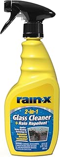 Rain-X 2 in 1 グラスクリーナー ＋ レインリペレント 680ml 5071268 – 簡単施行のガラスクリーニング＋撥水剤。雨、みぞれ、雪をはじいて視界を確保。拭きムラのないクリアな視界を提供。