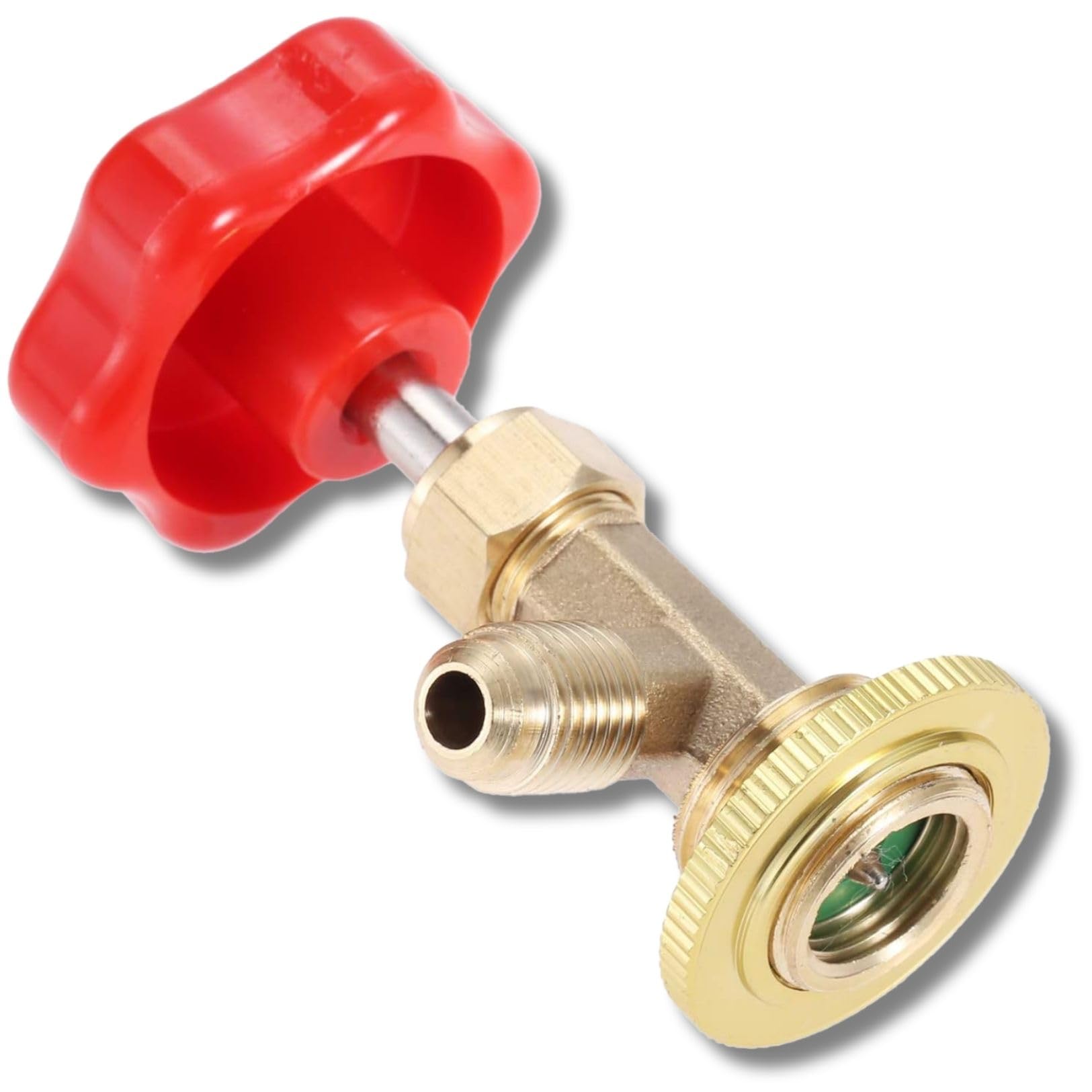 PLEAVIT R134a Tap Valve Can Opener Gas Charge Valve for Car Air Conditioner M14 1/4 M14/R134A用 単品