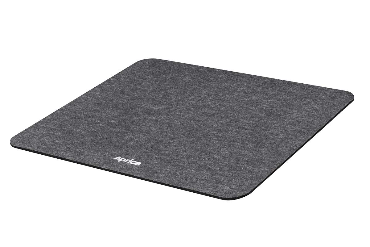 Защитный коврик для автокресла Aprica 2142817, цвет Heathered Black, защищает сиденья от царапин и загрязнений, подходит для детских и подростковых кресел, оригинал, фото 2