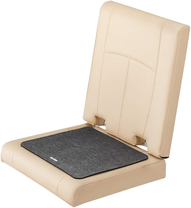 Защитный коврик для автокресла Aprica 2142817, цвет Heathered Black, защищает сиденья от царапин и загрязнений, подходит для детских и подростковых кресел, оригинал, фото 3