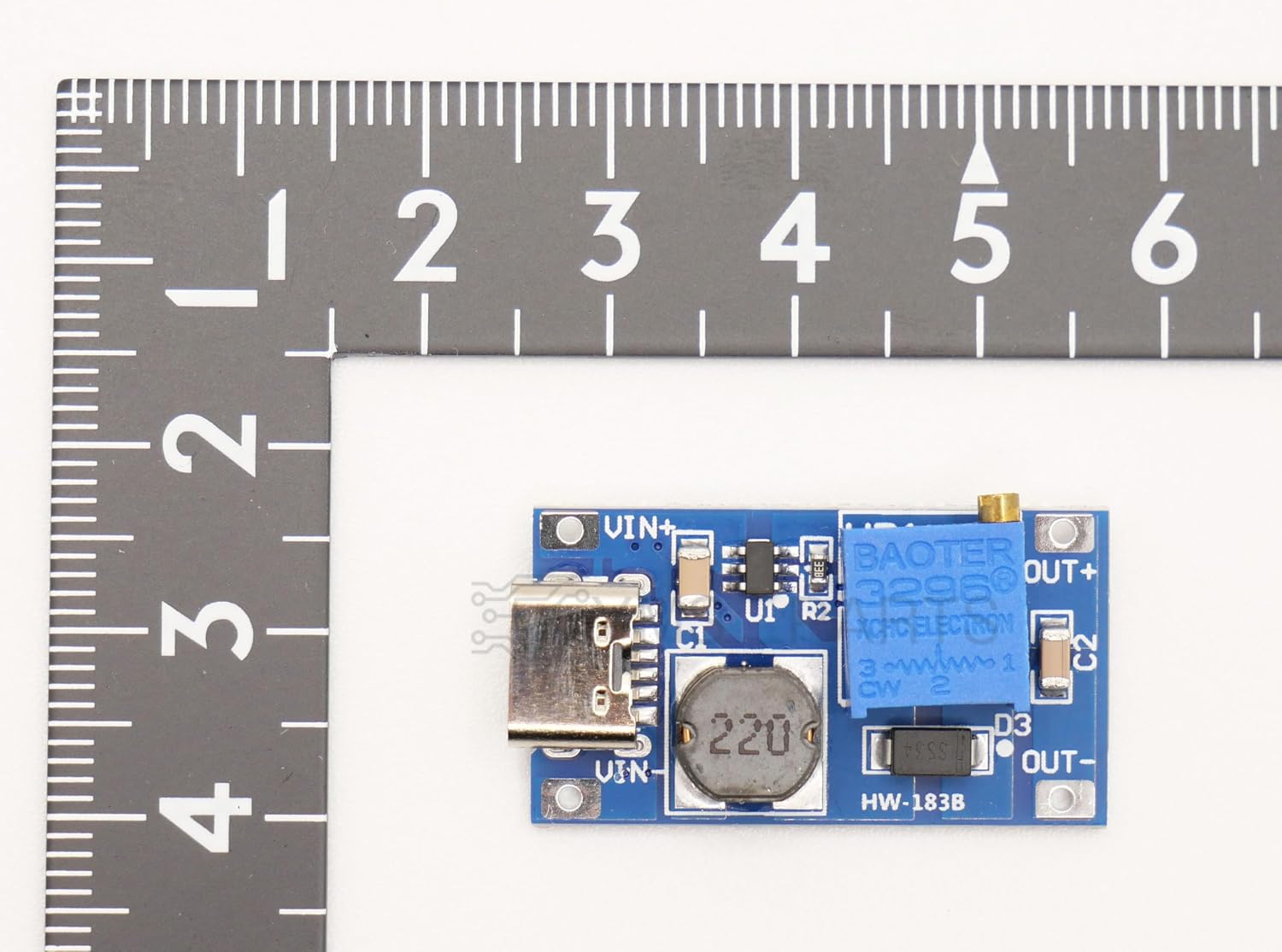 ЗАПЧАСТИ YMS [4шт] Повышающий преобразователь постоянного тока Type-c MT3608 USB-C (4), фото 8
