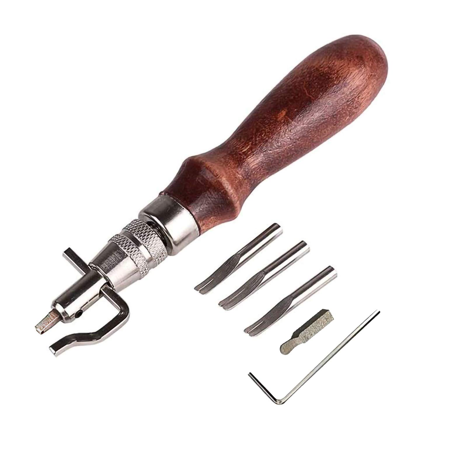 GOOMAND Craft Leather Tools Stitching Groovers DIY Leather Craft Tools