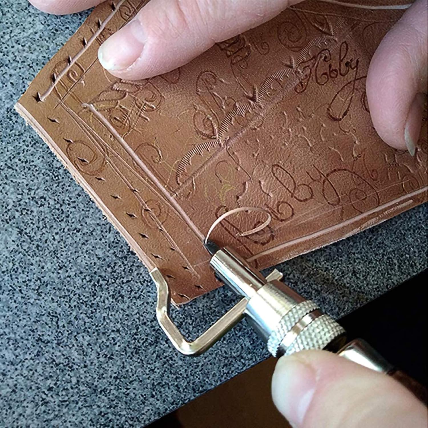 Инструменты для работы с кожей GOOMAND Craft Инструменты для сшивания канавок DIY Инструменты для работы с кожей, фото 8