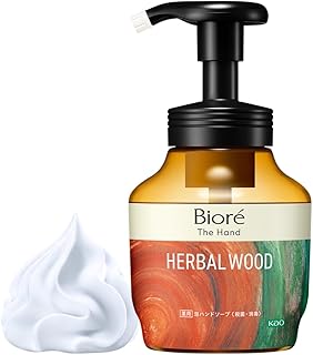 ビオレ ザ ハンド 泡 ハンドソープ 深くて温かみのあるハーバルウッドの香り ポンプ 280ml [医薬部外品]
