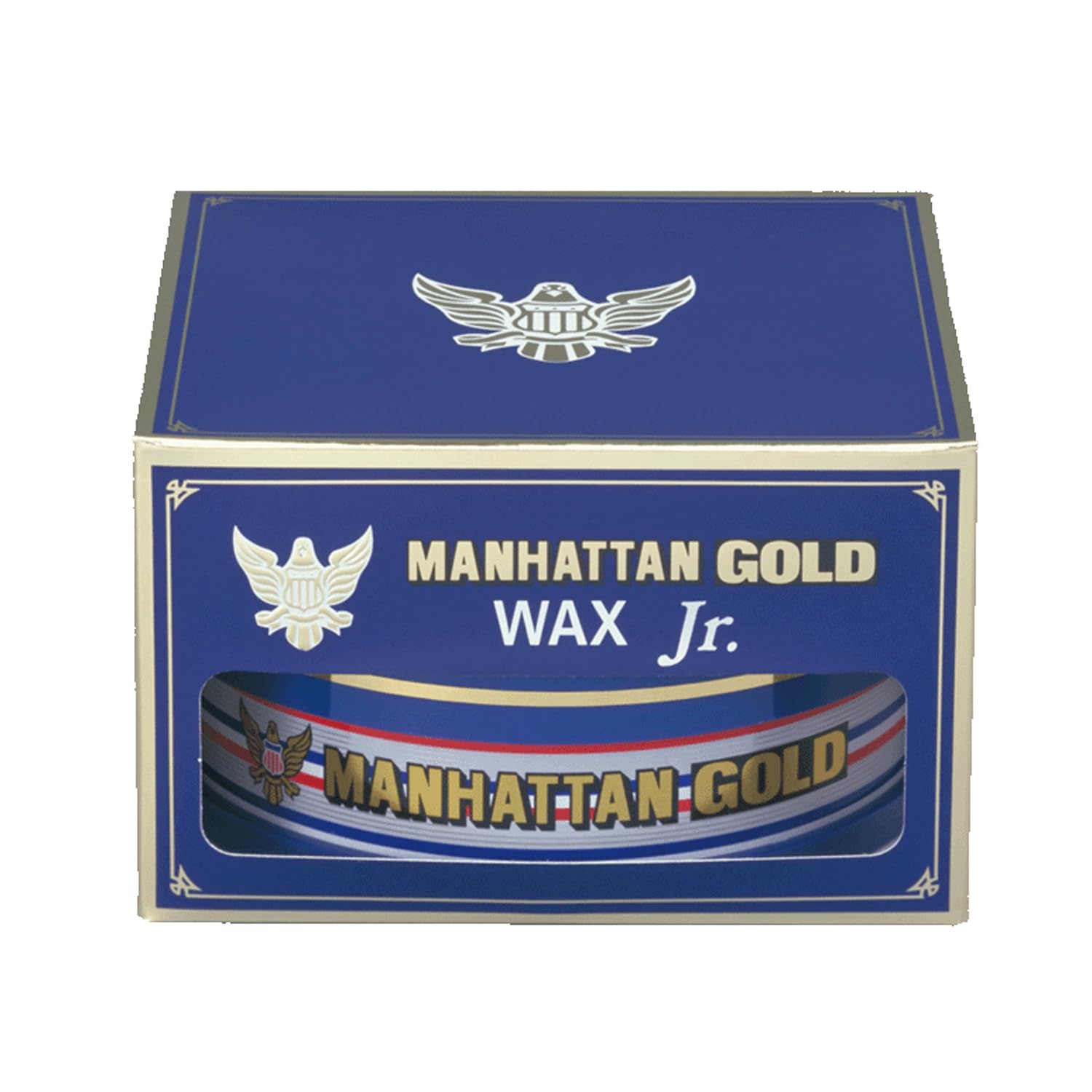 SurLuster Manhattan Gold Wax Junior 100g Solid Wax Car Wax Natural Carnauba Wax Shine Sponge Included Gloss Protection Automobile All Paint Colors M-03 Manhattan Gold Jr M-03