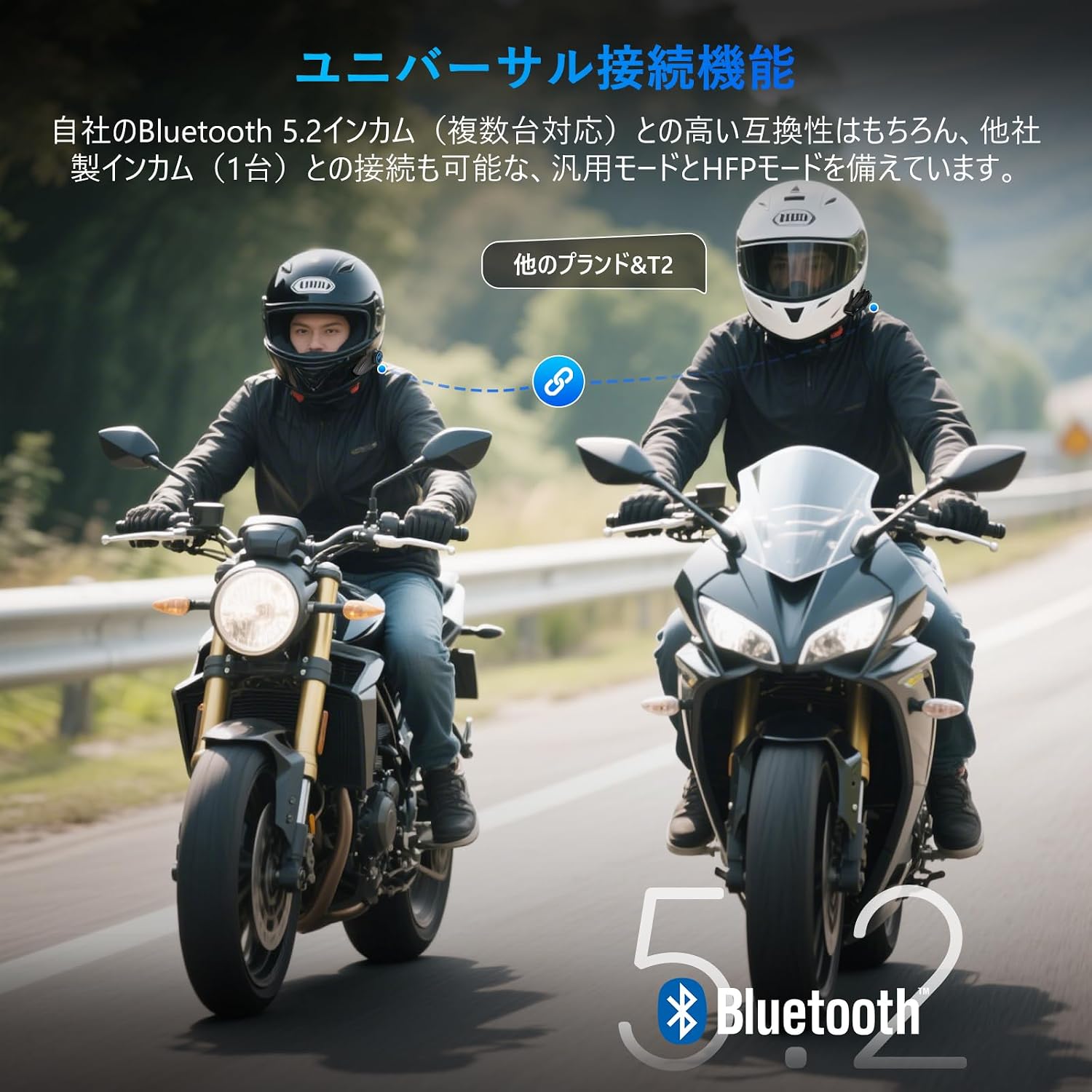 TNICER Bike Income T2 Bluetooth 5.2 Одновременный вызов 6 человек на расстоянии 1000 метров, совместное использование музыки, автоматическое сопряжение одним щелчком мыши, Водонепроницаемость IP67 / 2025, оборудование для связи Income bike, 2 варианта цветового оформления, 25 часов непрерывного использования, автоматическое восстановление связи, возможность подключения к аксессуарам income других брендов, полное руководство пользователя на японском языке voice Ga и сертификат соответствия..., фото 7