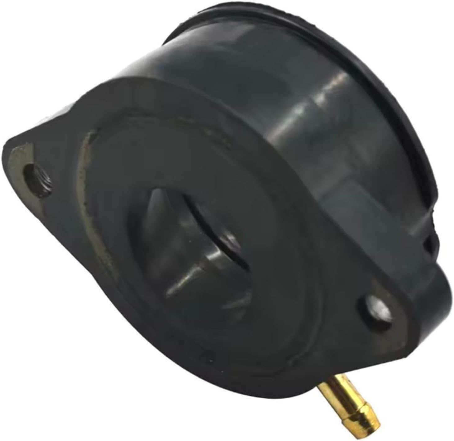 Изолятор Deepa Ribusu SR400 1JR Inmani SR500 1JN, совместимый с карбюраторным соединением впускного коллектора [товары параллельного импорта] | Соответствующий артикул 3GW-13586-00,для кабины CV, монтажный шаг 70 мм, внутренний диаметр со стороны кабины приблизительно 39 мм, внутренний диаметр со стороны двигателя приблизительно 35,5 мм, с ниппелем отрицательного давления, резина , жгут проводов лента размером 9 мм × 10 м входит в комплект поставки, фото 2
